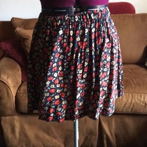 Urban Outfitters floral circle skirt with POCKETS!